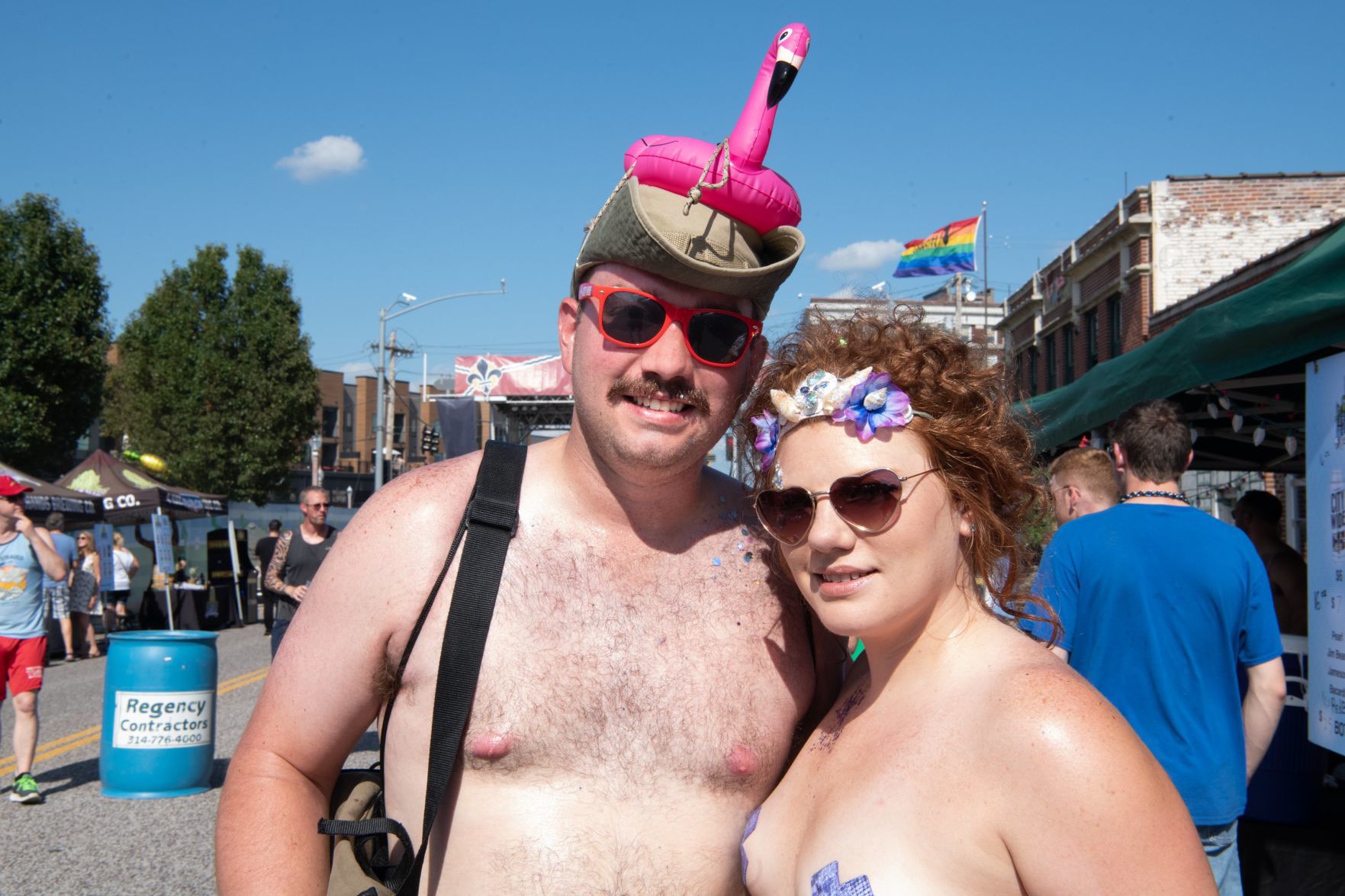 2019 World Naked Bike Ride in St. Louis